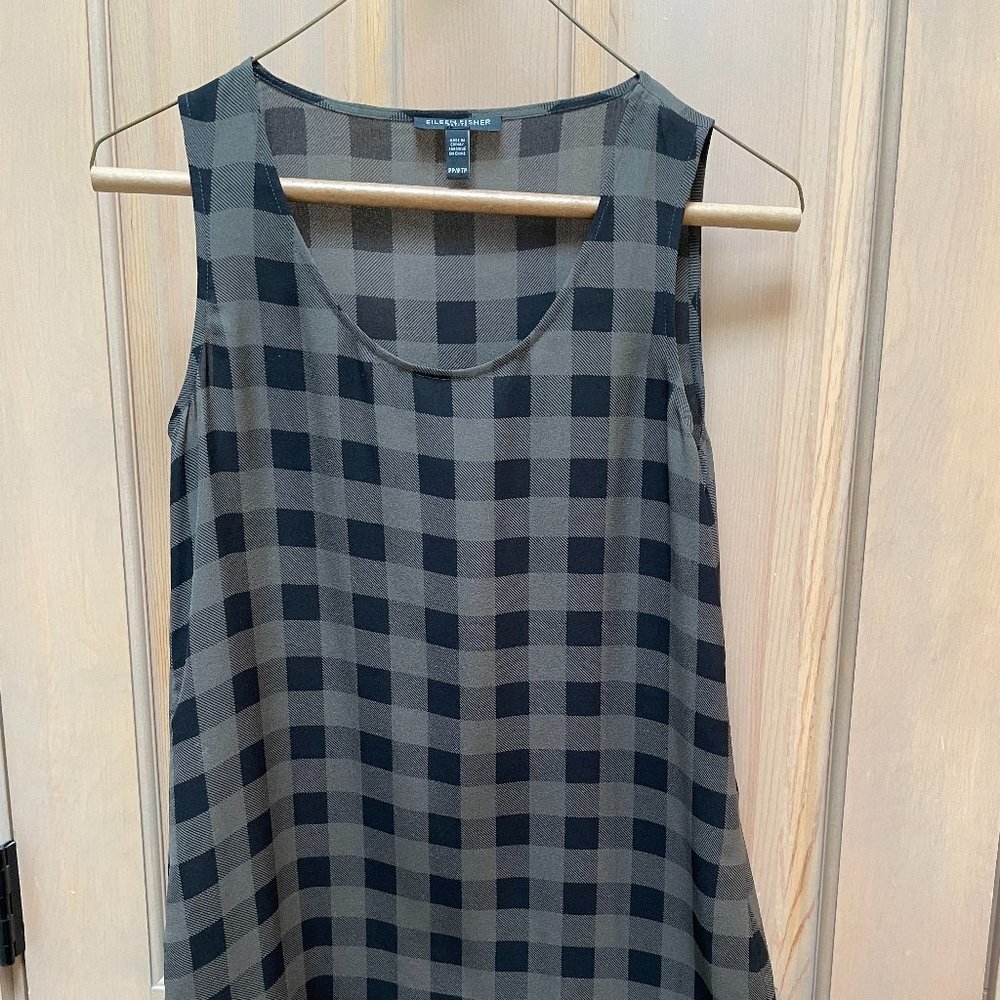 Eileen Fisher Silk Sleevless Tunic PP
